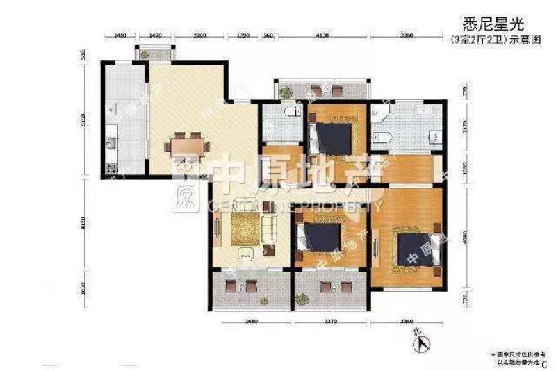 悉尼阳光7239773卧室图2