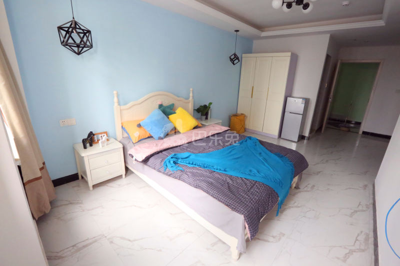 壹家公寓新塘店7328978卧室图3