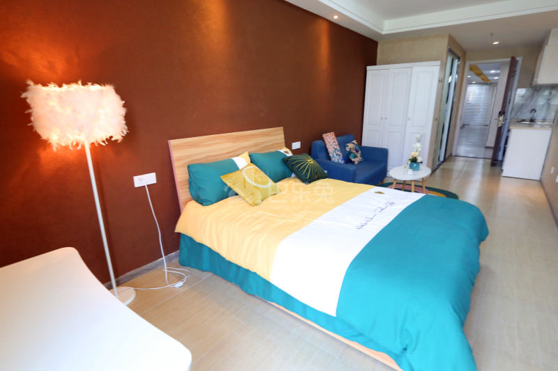 壹家公寓金鸡路店7329844卧室图4