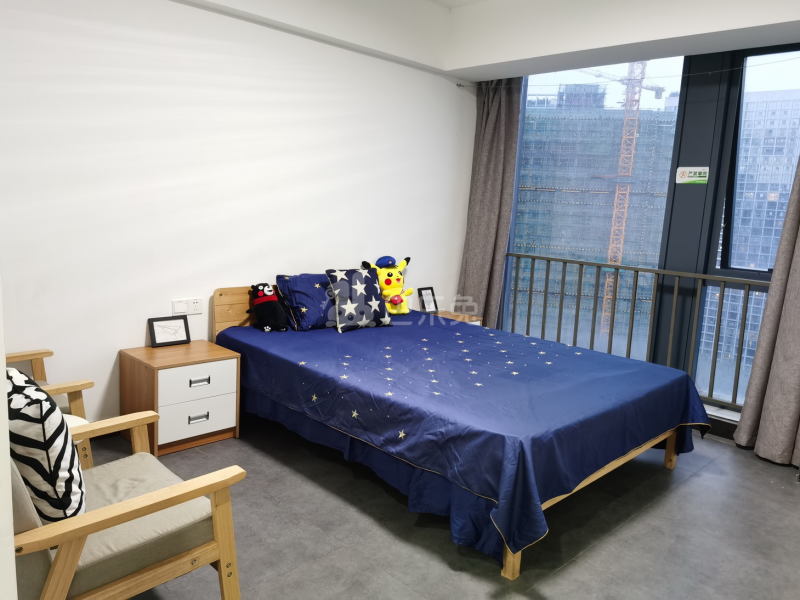 城家公寓青果杭州滨江宝龙城联庄地铁站店7341223卧室图0