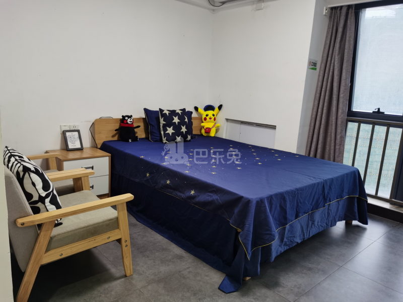 城家公寓青果杭州滨江宝龙城联庄地铁站店7341346卧室图4