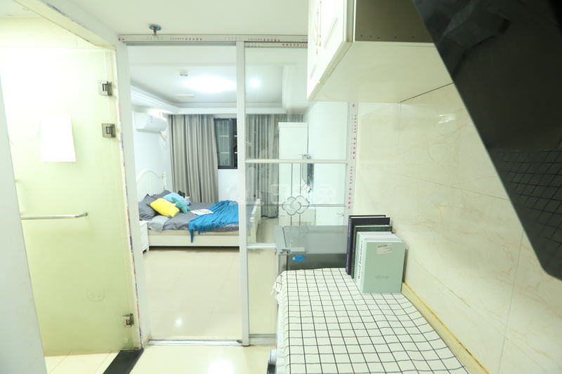 壹家公寓萧山商业城店7342175卧室图2