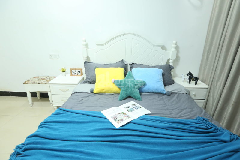壹家公寓萧山商业城店7342175卧室图3