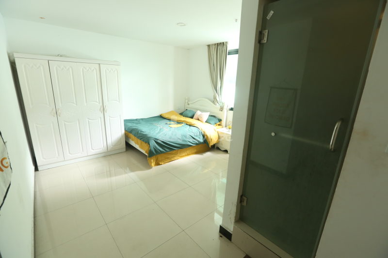 壹家公寓新华广场店7342214卧室图1