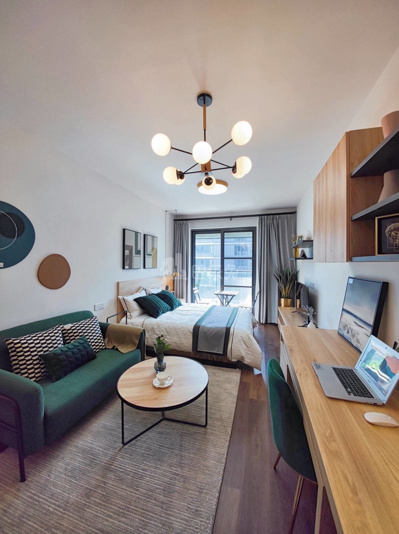 美好生活公寓（绿城和庐店）7690436卧室图7