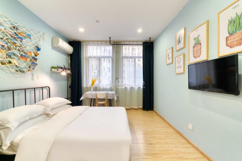 鸥鱼鑫宿公寓7985693卧室图0