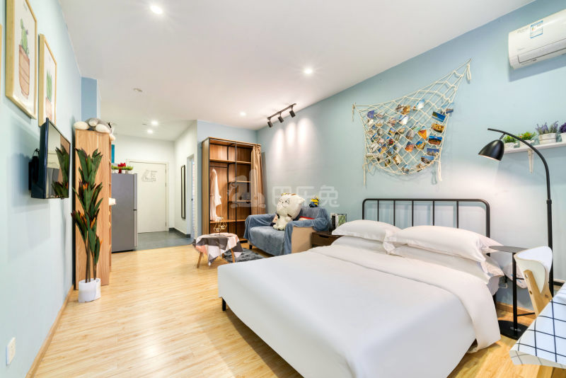 鸥鱼鑫宿公寓7985980卧室图0