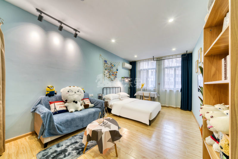 鸥鱼鑫宿公寓7985980卧室图1