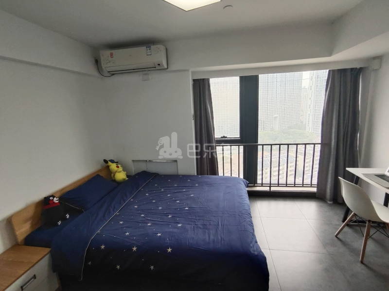 城家公寓青果杭州滨江宝龙城联庄地铁站店8000816卧室图1