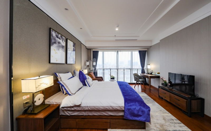 城家公寓（番禺大道公寓酒店）8042179卧室图0