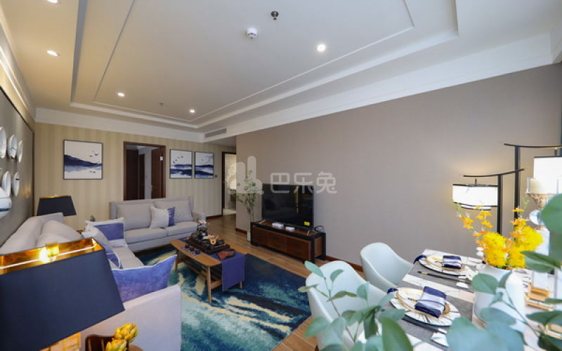 城家公寓（番禺大道公寓酒店）8042179客厅图3