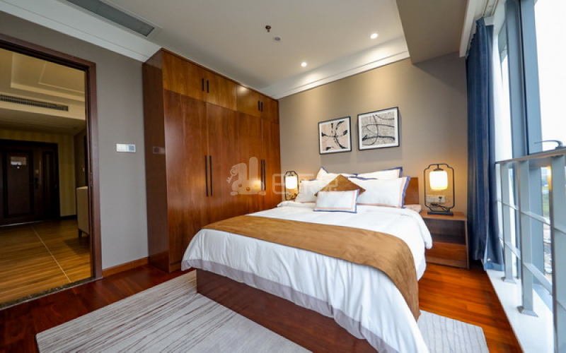 城家公寓（番禺大道公寓酒店）8042179卧室图1