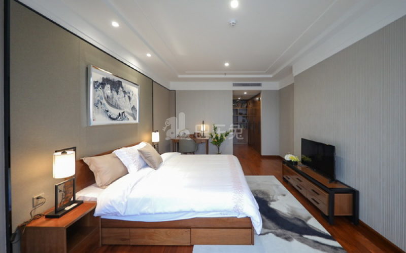 城家公寓（番禺大道公寓酒店）8042211卧室图2