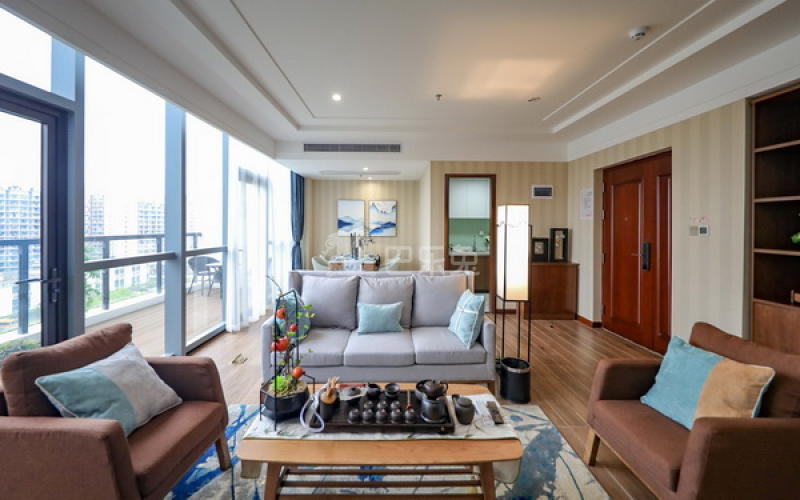 城家公寓（番禺大道公寓酒店）8042297客厅图3