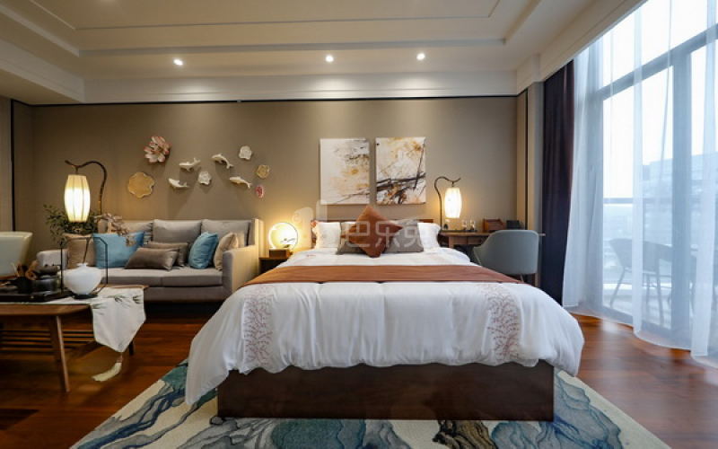 城家公寓（番禺大道公寓酒店）8042304卧室图1