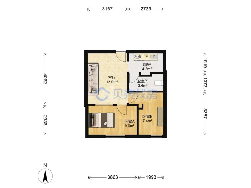 皇册家园三期南第8194955周边环境图5