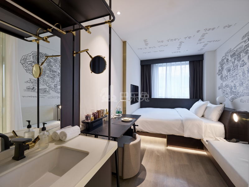 城家（杭州西溪CitiGOHOUSE欢阁服务公寓）8591294卧室图0