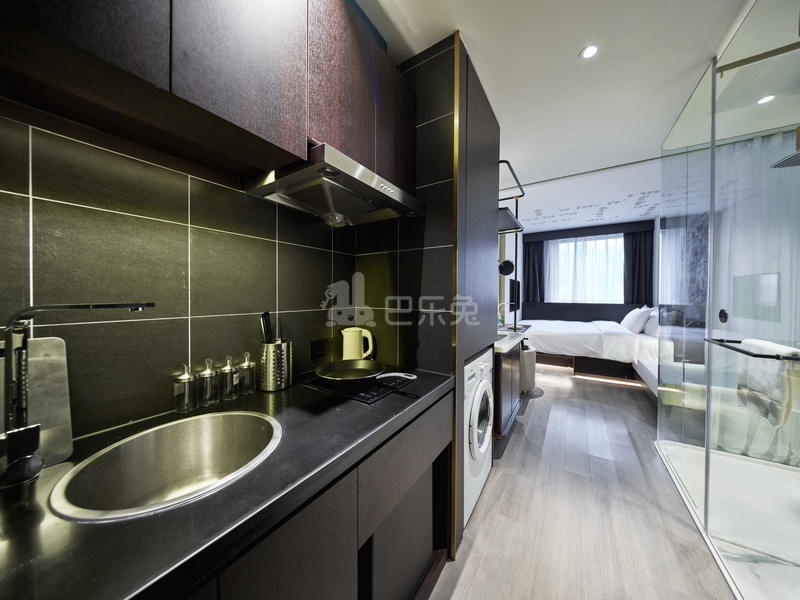 城家（杭州西溪CitiGOHOUSE欢阁服务公寓）8591294卧室图2